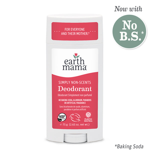 Earth Mama Deodorant Unscented 75g
