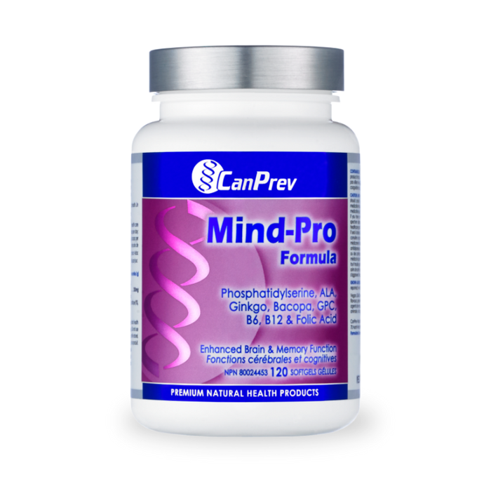 CanPrev Mind-Pro Formula For Enhanced Brain & Memory Function 120softgels