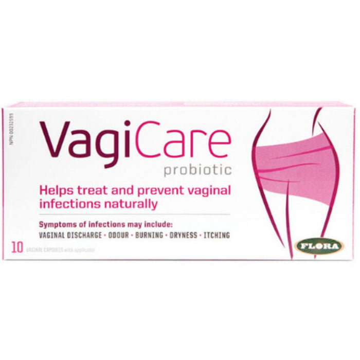 Flora VagiCare Probiotic 10 Suppositories