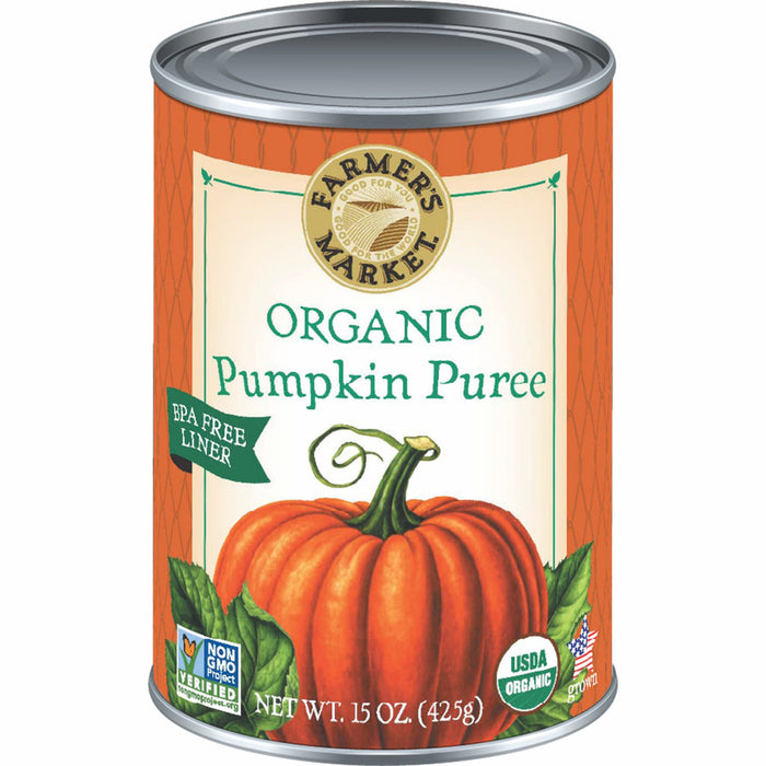 Farmer's Market Organic Canned Puree - Pumpkin 397ml