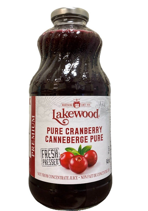 Lakewod Premium 100% Cranberry Juice 946ml