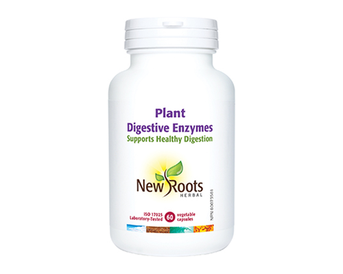New Roots Plant Digestive Enzymes 60 Vegecaps
