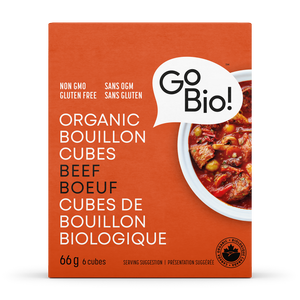 Go Bio! Organic Boullion Cubes - Beef 66g