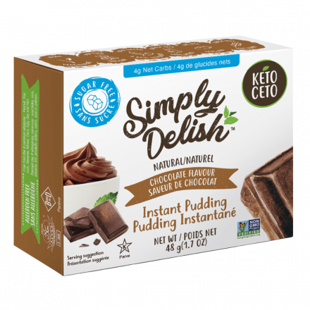 Natural Simply Delish Instant Pudding - Chocolate 48g