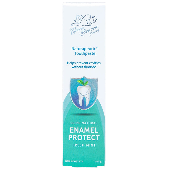 The Green Beaver Company Naturapeutic Toothpaste (Enamel Protect - Fresh Mint) 100g
