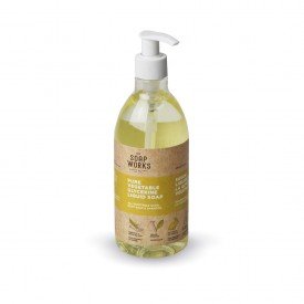 The Soap Works Pure Vegetable Glycerine Liquid Hand, Body Soap & Shampoo 32oz