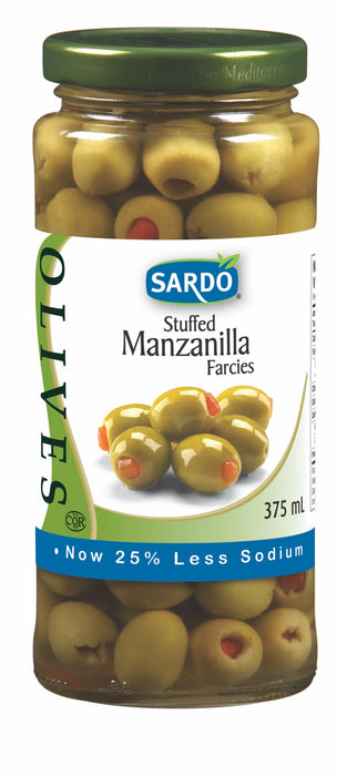Sardo Olives - Stuffed Manzanilla 375ml