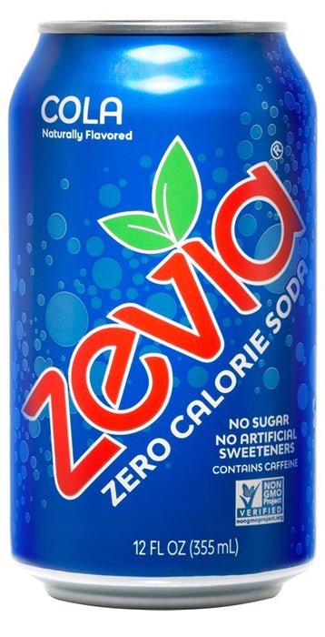 Zevia Zero Calorie Soda - Cola 355ml