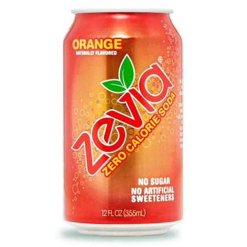 Zevia Zero Calorie Soda - Orange 355ml