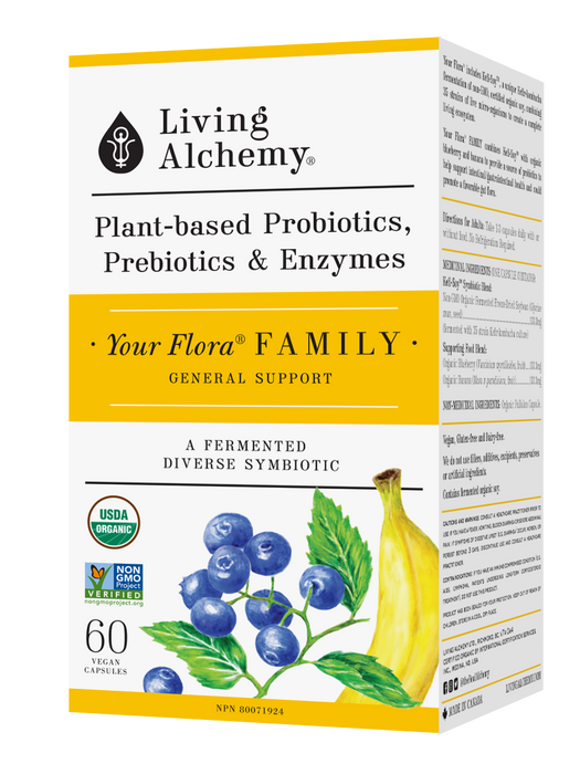 Living Alchemy Plant-Based Probiotics (Family) 60 Capsules