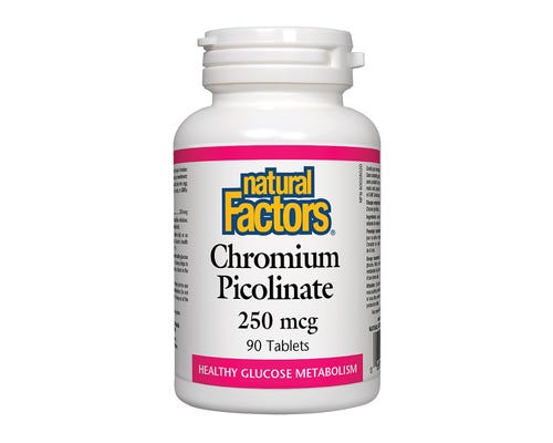 Natural Factors Chromium Picolinate 90 Tablets