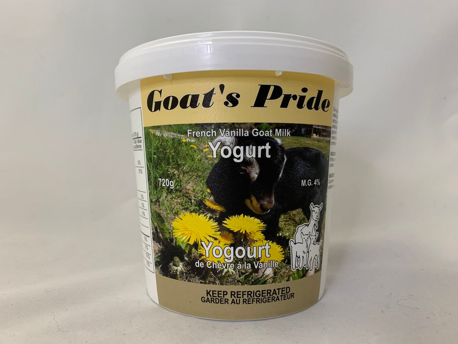 Goat's Pride Dairy Goat Yogurt, Vanilla 720g