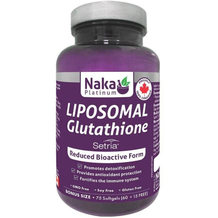 Naka Liposomal Glutathione 75 Softgels