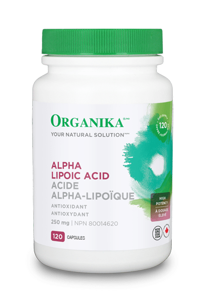 Organika Alpha Lipoic Acid - Antioxidant 120vegicaps