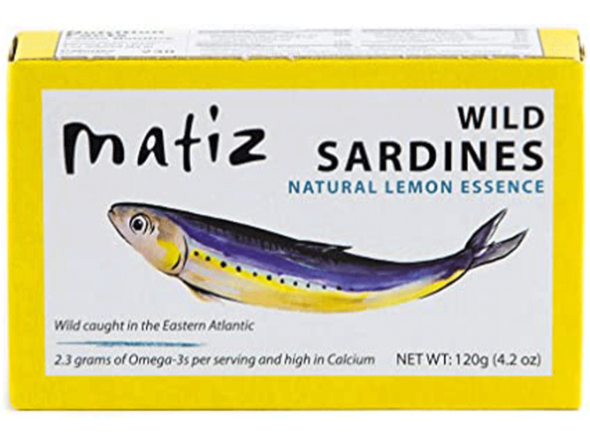 Matiz Spicy Wild Sardines with Piri Piri Pepper in Olive Oil 120g