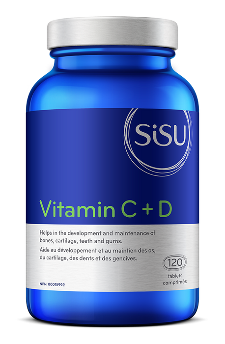 Sisu Vitamin C + D 120tablets