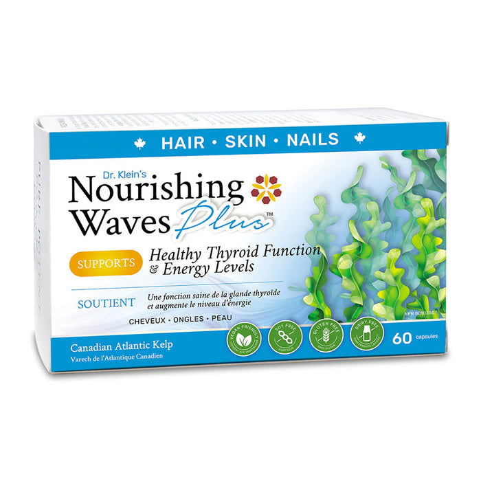 Dr. Klein's Nourishing Waves Plus - Healthy Thyroid Function & Energy Levels 60caps