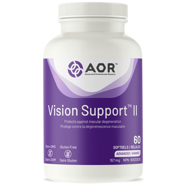 AOr Vision Support II 60softgels - protects against macular degeneration  60 softgels