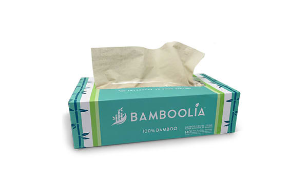 BAMBOOLIA FLAT TISSUE BOX 140ct
