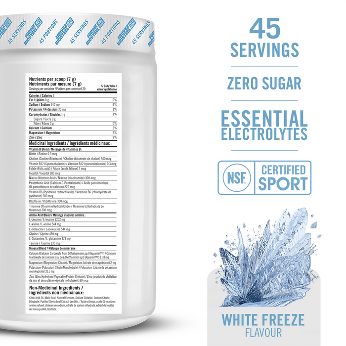 Biosteel Hydration Mix White Freeze Flavour 315g