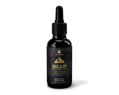 EcoIdeas Himalayan Shilajit Liquid - A Regenerative Tonic to Support and Nourish the Memory and Intellect.  30ml