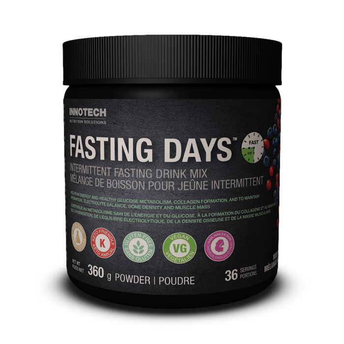 Fasting Days Keto Friendly Intermittent Fasting Drink Mix - Mixed Berry 360g