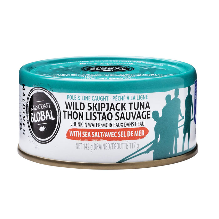 Raincoast Global Wild Skipjack Tuna - With Sea Salt 142g