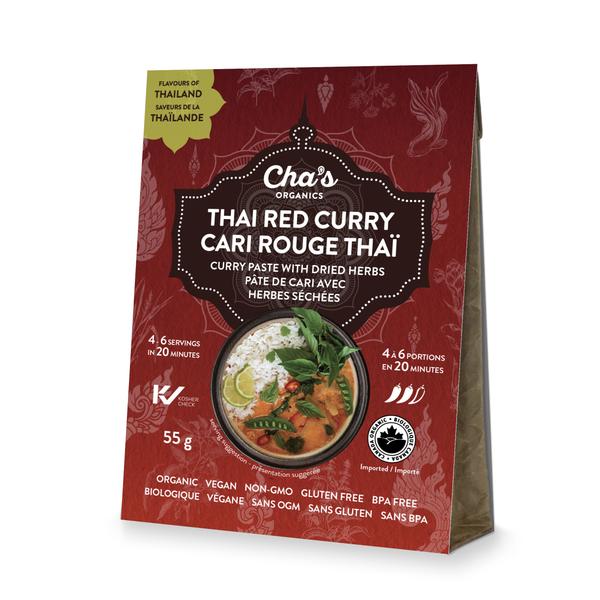 Cha's Organics Thai Red Curry 55 G