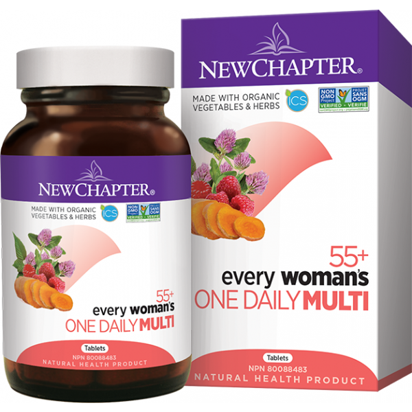 New Chapter Every Woman's One daily Multivitamin (55+) 48 Tablets