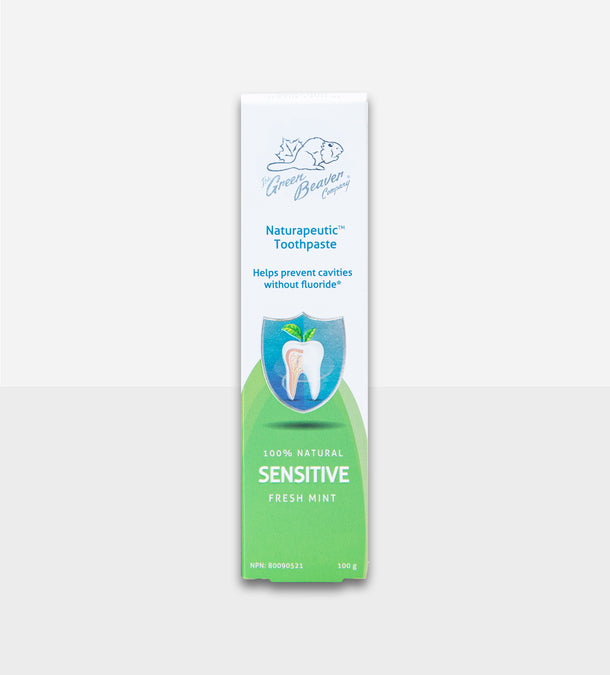 The Green Beaver Company Naturapeutic Toothpaste (Sensitive - Fresh Mint) 100g