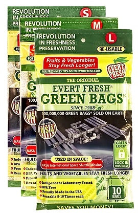 Evert Fresh Green Bags 10 Medium