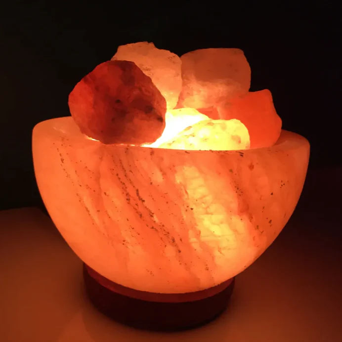 Himalayan Salt Firebowl Lamp 1firebowl