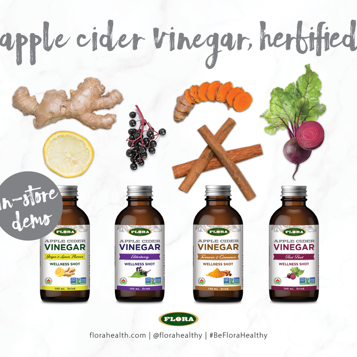 Flora's ACV Wellness Shots