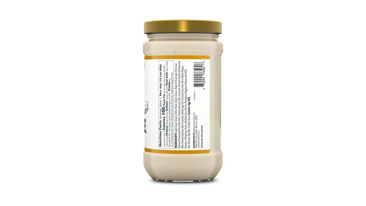 Carbone Alfredo Sauce – Classic Creamy Pasta Sauce (410ml)
