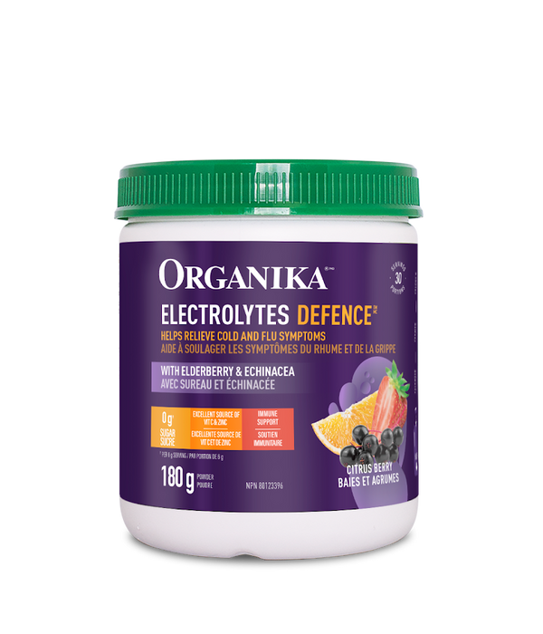 Organika Electrolytes Defense with Elderberry and Echinacea 180g