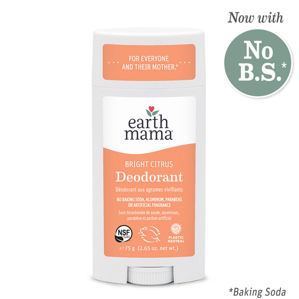 Earth Mama Deodorant Bright Citrus  75g