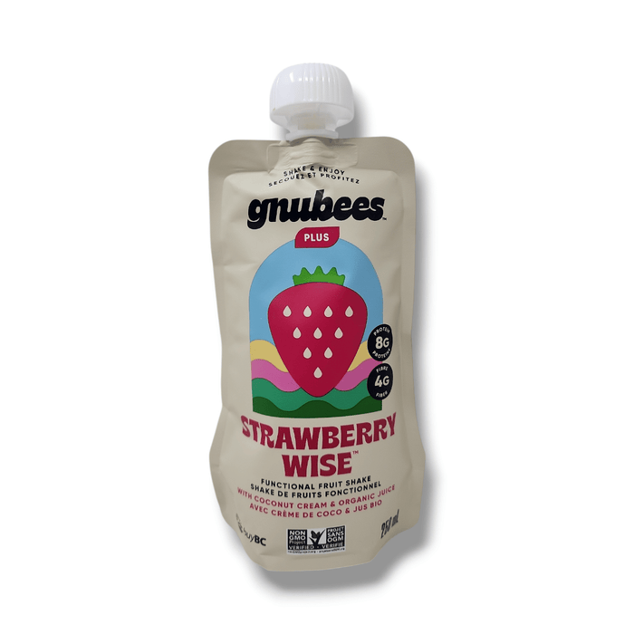 Gnubees Plus Strawberry Wise Functional Fruit Shake 250ml