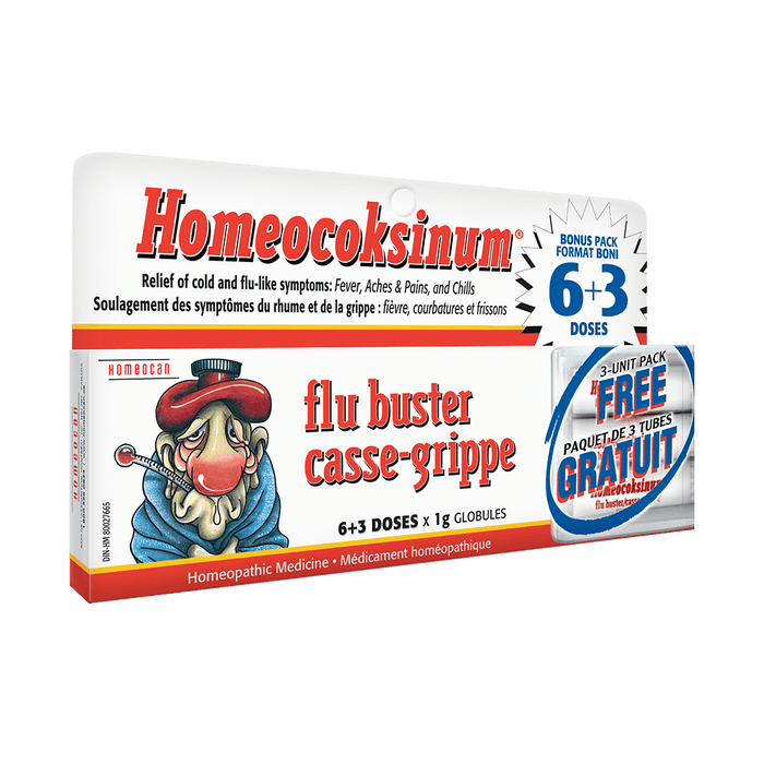 Homeocan Homeocoksinum Bonus Pack 6+3 Doses x 1g 3DOSESx1g