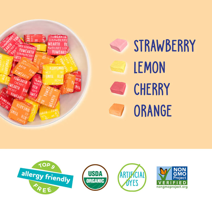 Yum Earth Organic Chewys 142g