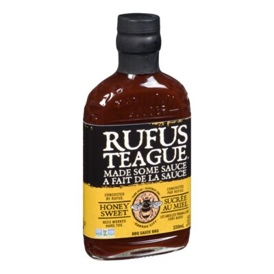 Rufus Teague Honey Sweet Organic BBQ Sauce 330ml