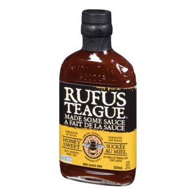 Rufus Teague Honey Sweet Organic BBQ Sauce 330ml