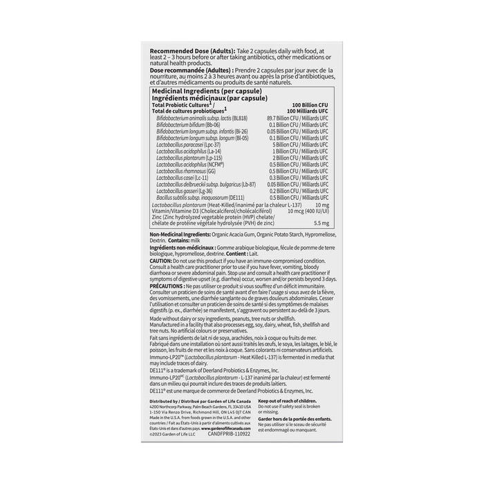 Dr. Formulated Restore Immune 200 Billion Probiotic 28vcaps