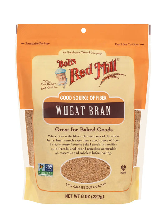 Bob's Red Mill High Fibre Wheat Bran – Whole Grain, Non-GMO (227g)