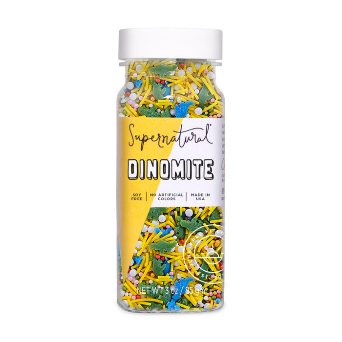 Supernatural Dinomite Sprinkles – Soy-Free, Dye-Free (85g / 3oz) 3oz.