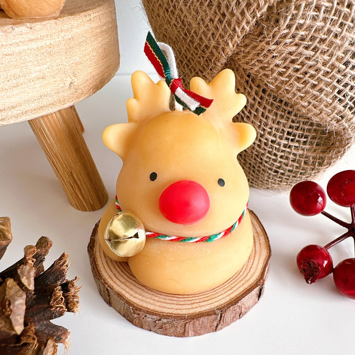 The Cutest Hits Soy Candle Christmas Rudolph – Holiday Decorative Candle