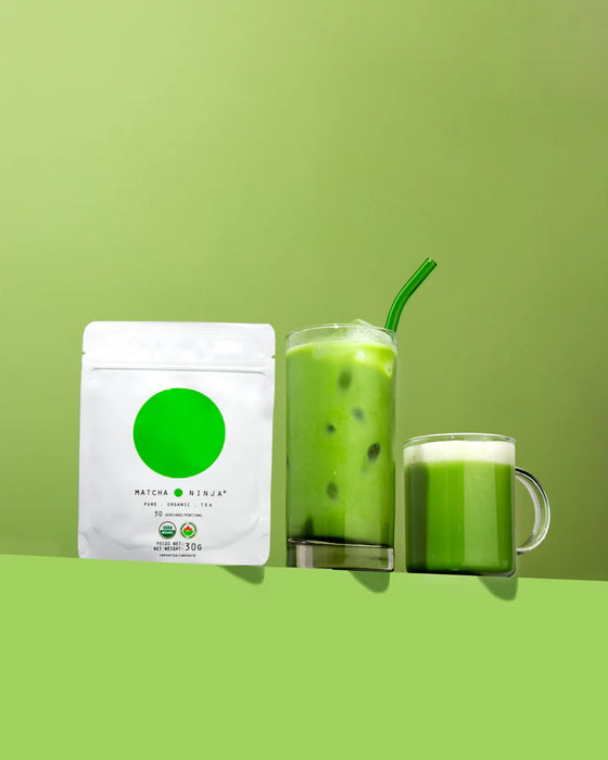 Matcha Ninja Organic Tea – Ceremonial Grade, Antioxidant-Rich (30g)
