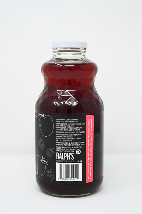 Ralph's Juice - Apple Raspberry Juice (946ml)