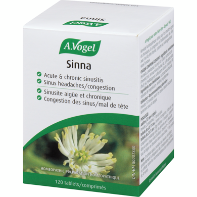A. Vogel Sinna Sinus Congestion Support 120 Tablets