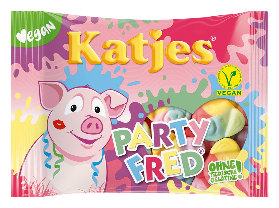 Katjes Party Fred - Fruity Gummy Candy (175g)
