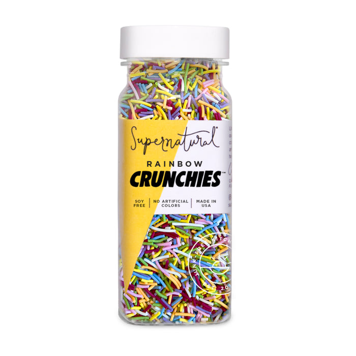 Supernatural Rainbow Sprinkles – Soy-Free, Dye-Free (85g / 3oz) 3oz.